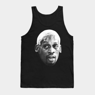 Dennis Rodman New Retro Sketch Tank Top